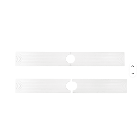 Diatomaceous Earth Sink Tray Stone Home Sink Caddy Kitchen Instant Dry Sink Organizer (Option: White)