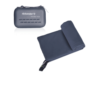 Camping Towels Super Absorbent, Fast Drying Microfiber Travel Towel, Ultra Soft Compact Gym Towel ,Sport Towel (Color: Dark Blue, size: XXL 90x180cm)